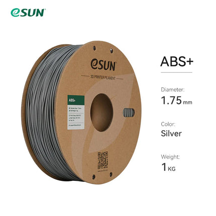 Silver ABS+ eSun Filament