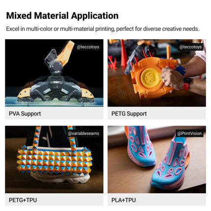 Snapmaker U1 3D Printer view 3