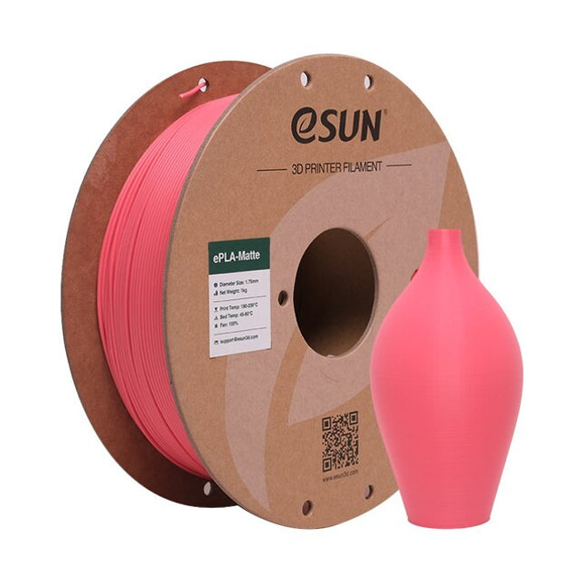 Strawberry Red ePLA Matte eSun filament