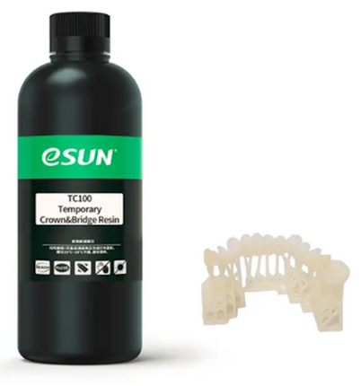 TC100 Temporary Crown &amp; Bridge Dental Resin 