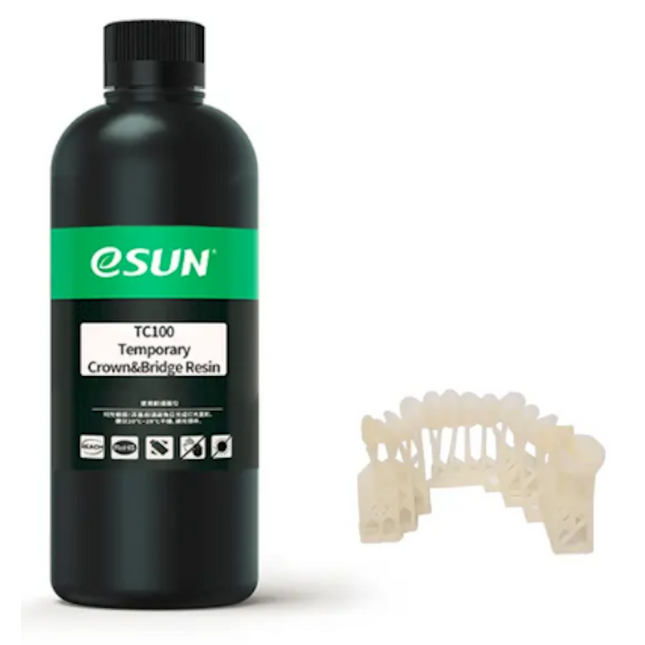 TC100 Temporary Crown &amp; Bridge Dental Resin 