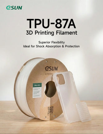 eFlex TPU 87A Natural eSun Filament 
