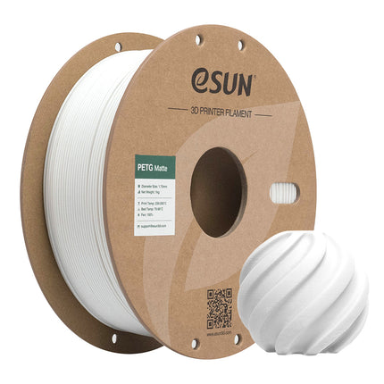 PETG Matte eSUN Filament for 3D Printing