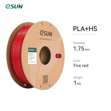 Fire Red ePLA+HS (High Speed) eSun Filament