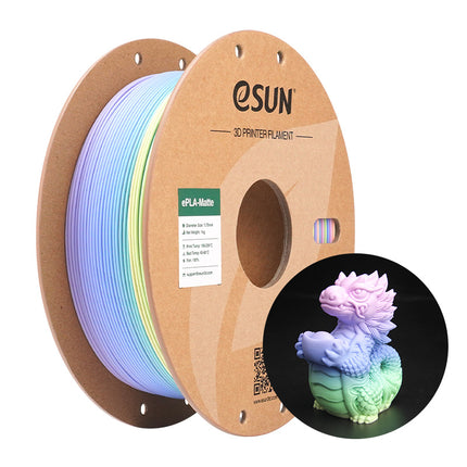 PLA-Matte Dual eSUN Filament