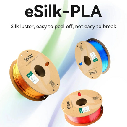 eSilk Rainbow PLA eSun Filament 