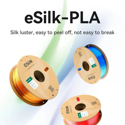 eSilk Rainbow PLA eSun Filament 