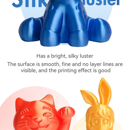 eSilk Rainbow PLA eSun Filament 