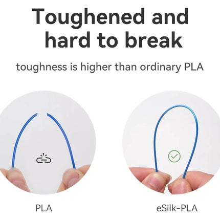 eSilk Rainbow PLA eSun Filament 