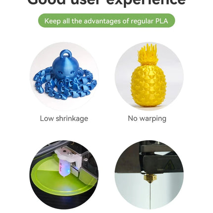 eSilk Rainbow PLA eSun Filament 