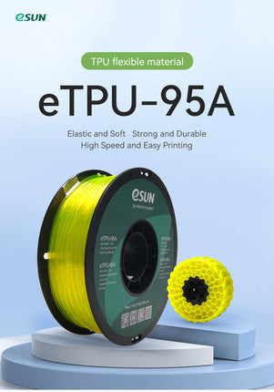 Black TPU 95A eSun Filament 