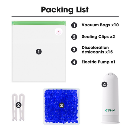 ชุดเก็บเส้นสุญญากาศ Vacuum Kit