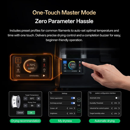 eBOX Plus หน้าจอสัมผัส โหมดตั้งค่าอัตโนมัติ One-Touch