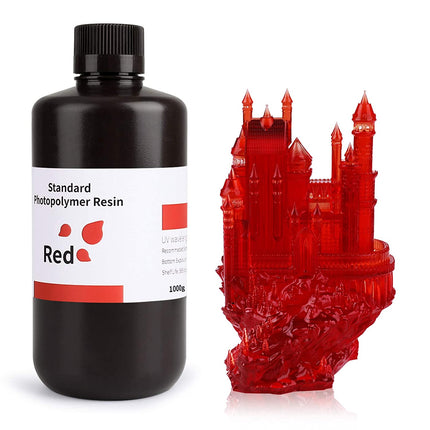 Red Standard Photopolymer ELEGOO Resin