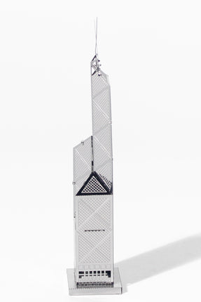 Bank Of China Tower 3D Metal Model Kit - Bank of China Tower Metal Model 