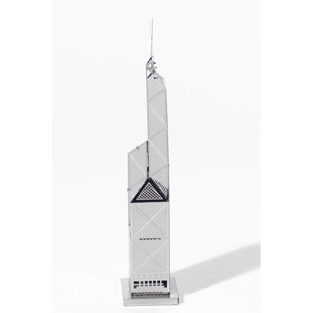 Bank Of China Tower 3D Metal Model Kit - Bank of China Tower Metal Model 