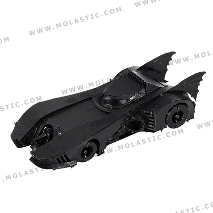 Batmobile 1989 Black 3D Metal Model Kit - โมเดลโลหะสีดำรถยนต์ Batmobile 1989