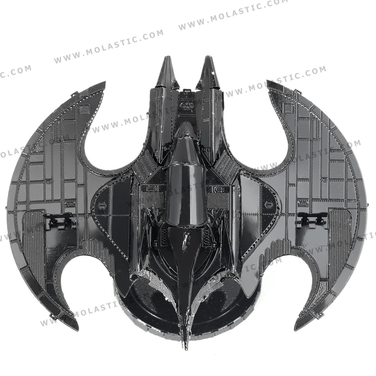 Batwing Black 3D Metal Model Kit - โมเดลโลหะ 3 มิติสีดำ Batwing – Molastic
