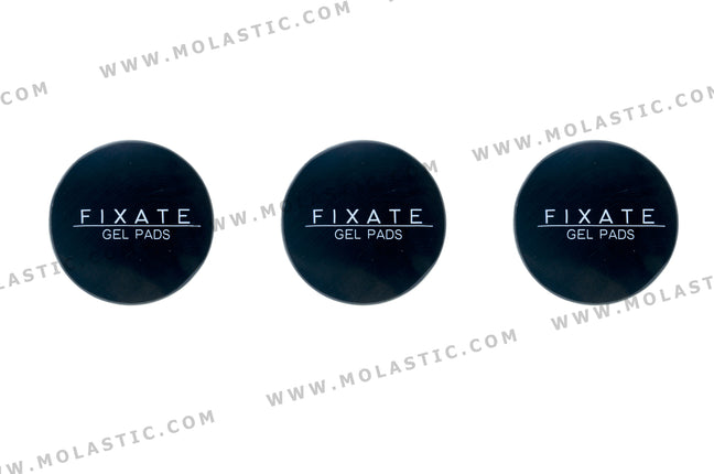 Fixate Gel Set, Small Circle (Black/Clear)