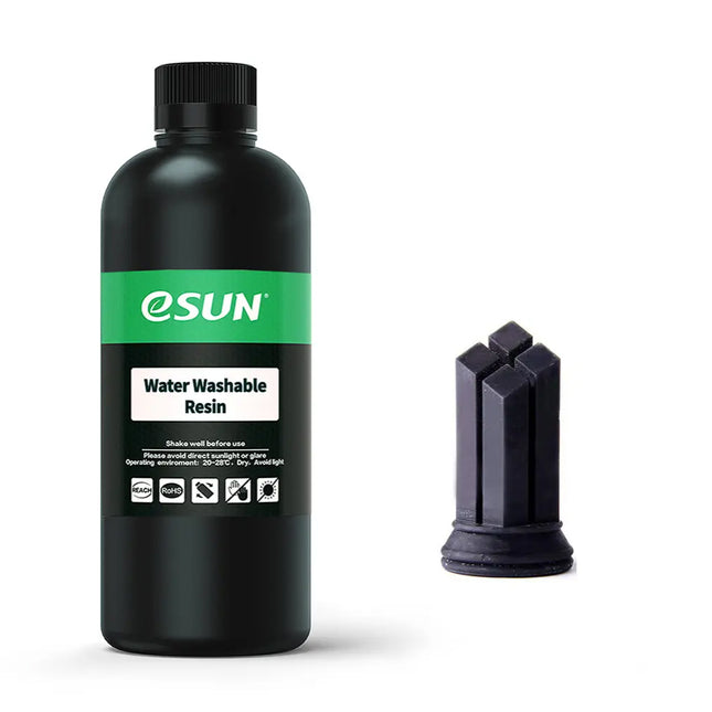 Black Water Washable eSun Resin 
