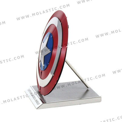 Captain America's Shield Color 3D Metal Model Kit - โมเดลโลหะสีโล่กัปตันอเมริกา