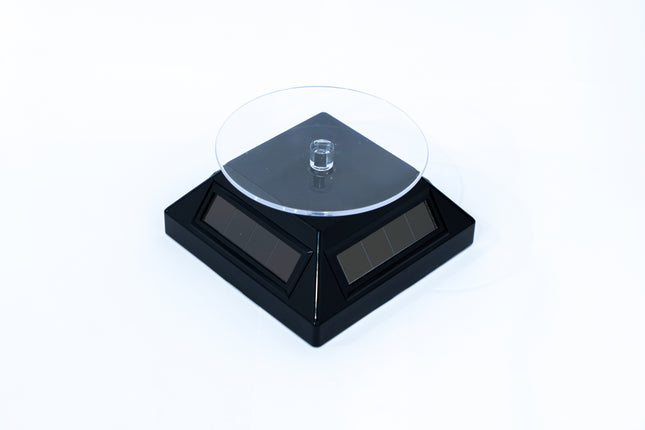 Black Solar Cell Turntable