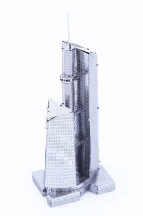 Federation Skyscraper 3D Metal Model Kit - Federation Skyscraper metal model 