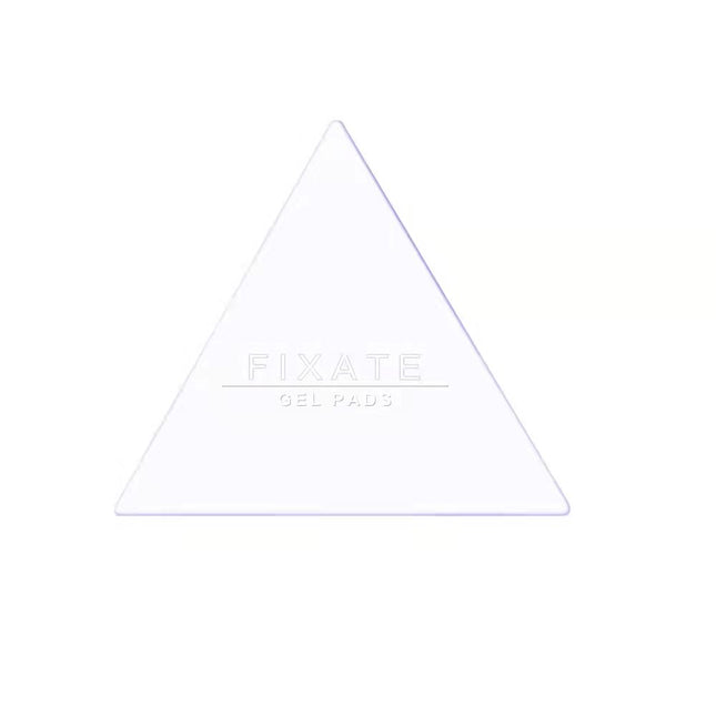 Fixate Gel Pad, clear triangle 