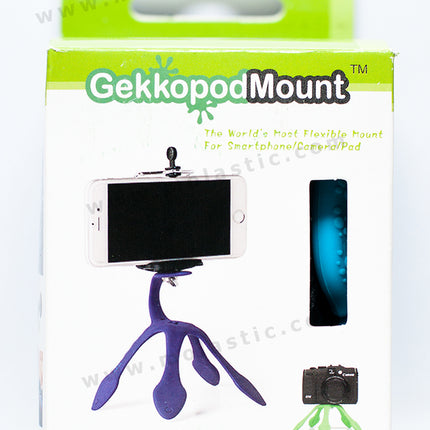 Gekkopod สีม่วง ขาตั้งสำหรับโทรศัพท์มือถือ, กล้องถ่ายภาพ, กล้อง GoPro