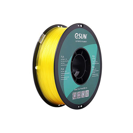 Translucent Lemon Yellow PLA eSun Filament