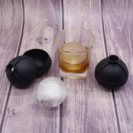 แม่พิมพ์ซิลิโคน Ice Ball ทรง Whiskey ขนาด 2.5 นิ้ว สำหรับ 1/4/6 ลูก