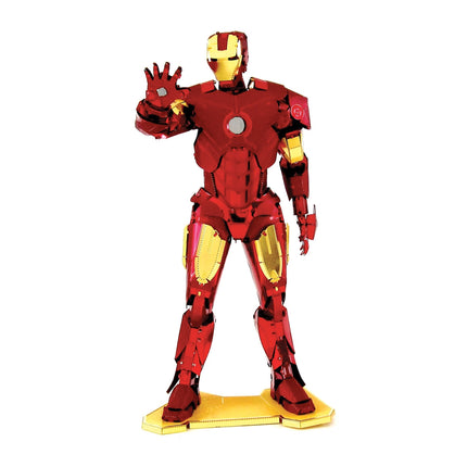 Iron Man (Colorful) 3D Metal Model Kit - โมเดลโลหะไอร่อนแมน (สี)