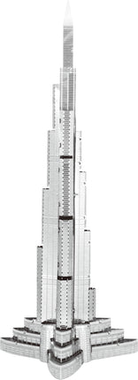 Burj Khalifa Tower 3D Metal Model Kit - Burj Khalifa Metal Model 