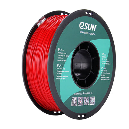 Fire Engine Red PLA+ eSun Filament