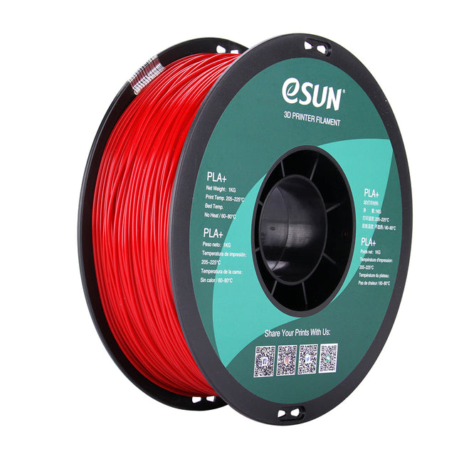 Fire Engine Red PLA+ eSun Filament