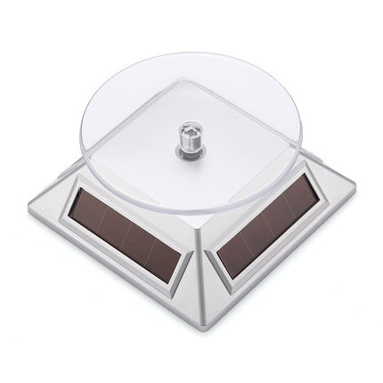 Silver Solar Cell Turntable