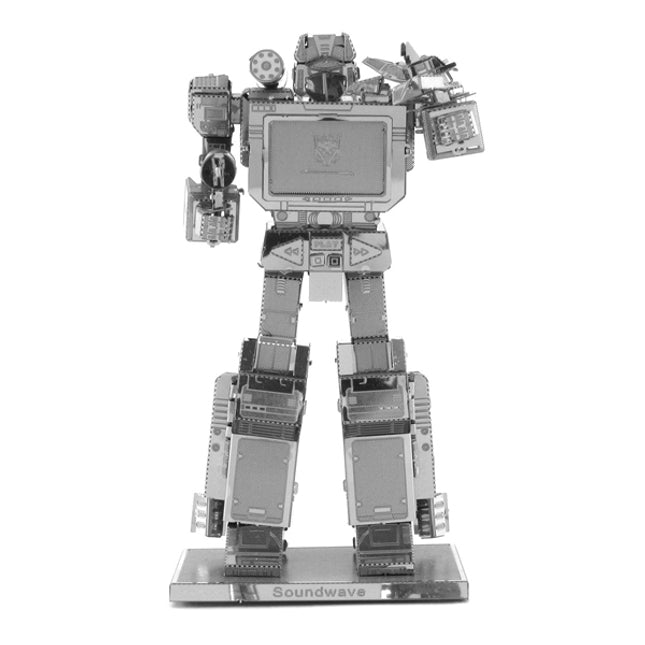 Soundwave 3D Metal Model Kit - Transformers Soundwave Metal Model Kit 