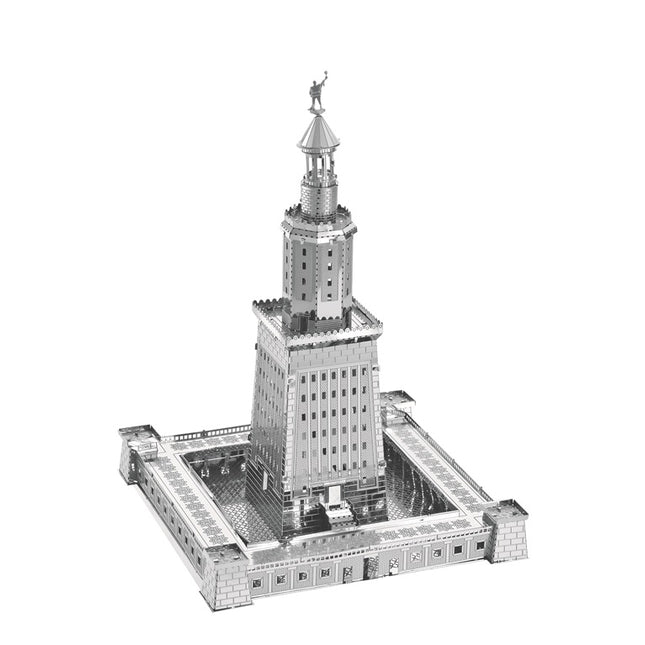 The Lighthouse of Alexandria 3D Metal Model Kit - Metal model of the Pharos Lighthouse of Alexandria.