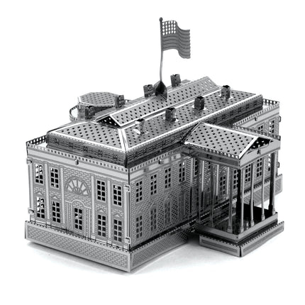 The White House 3D Metal Model Kit - โมเดลโลหะทำเนียบขาวสหรัฐอเมริกา