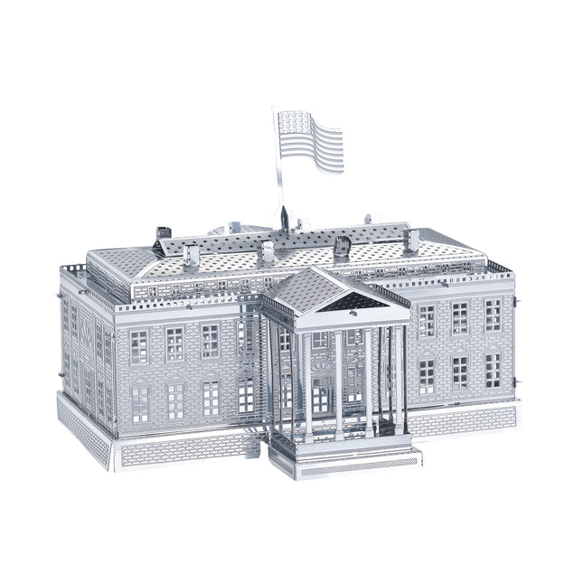 The White House 3D Metal Model Kit - Metal Model of the White House of the United States
