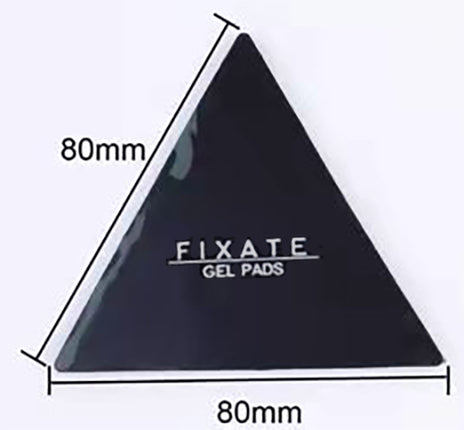Fixate Gel Pad Black Triangle