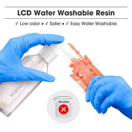 Transparent Water Washable eSun Resin
