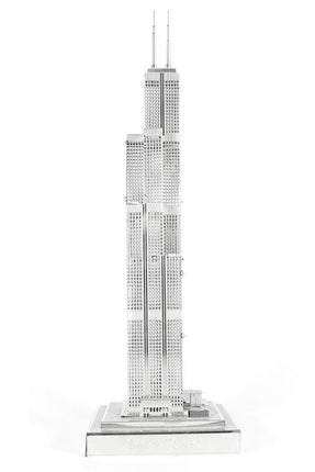 Willis Tower 3D Metal Model Kit - Willis Tower Metal Model 