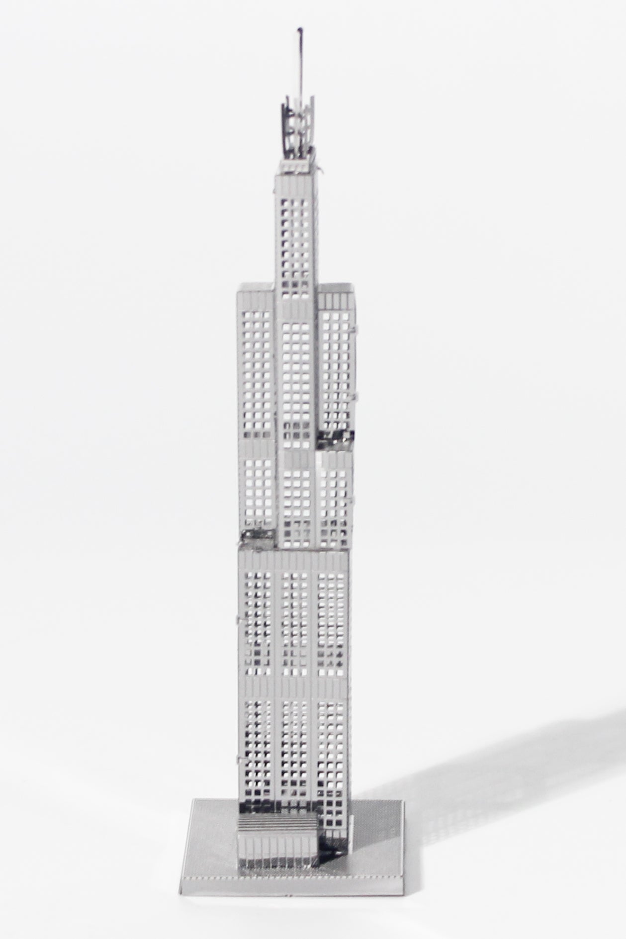 Tower Model Kit Willis Tower 3D Metal Model Kit - โมเดลโลหะวิลลิสทาวเวอร์ – Molastic