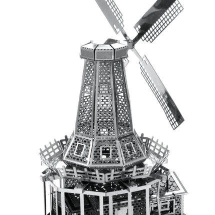 Windmill Form Model Windmill 3D Metal Model Kit - Windmill Metal Model – Molastic