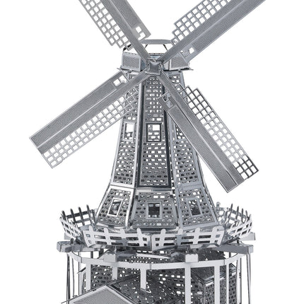 Windmill Form Model Windmill 3D Metal Model Kit - Windmill Metal Model – Molastic