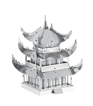 Yue Yang Tower 3D Metal Model Kit - Yue Yang Tower Metal Model 