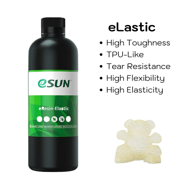 eResin Elastic Transparent Yellow eSun