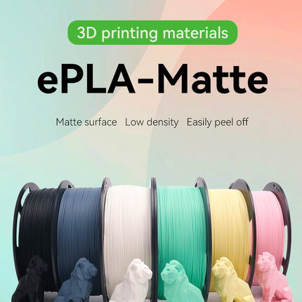 Deep Black ePLA Matte eSun filament