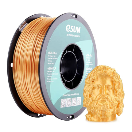 eSilk Gold Metal PLA eSun Filament